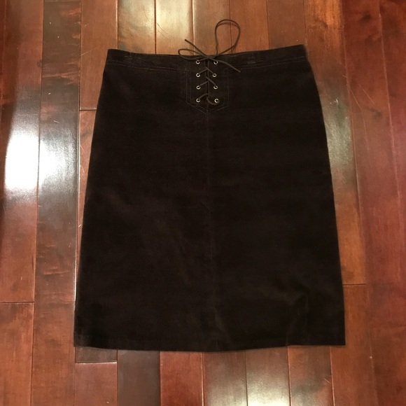 Necessary Objects Dresses & Skirts - Necessary Objects Lace Up A-Line Pencil Skirt